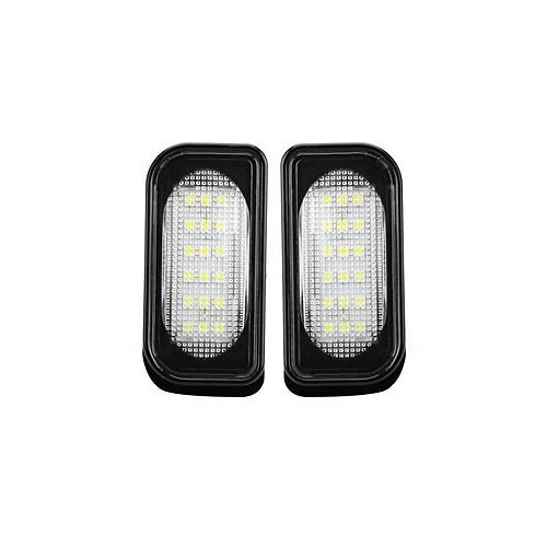 Set lampi numar led MERCEDES-BENZ Clasa C W203 Sedan, CLK Classe W209 [2]