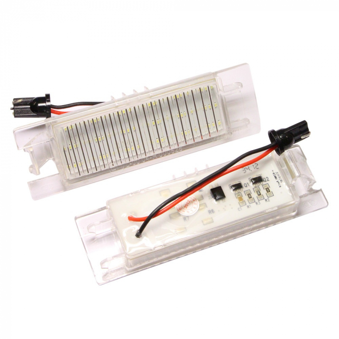 Set lampi numar led OPEL Astra J, Astra H, Astra K, Corsa D, Insignia, Zafira B, Vectra C - 045 [2]