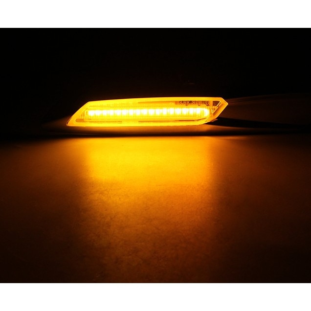 Set semnalizari Aripa Led Cromate BMW F10, E60, E61, E90, E91, E81, E82, E88 [2]