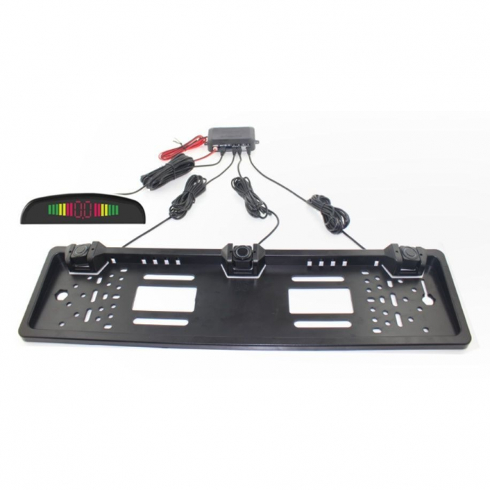 Set senzori parcare pe suportul de numar cu display Led [1]