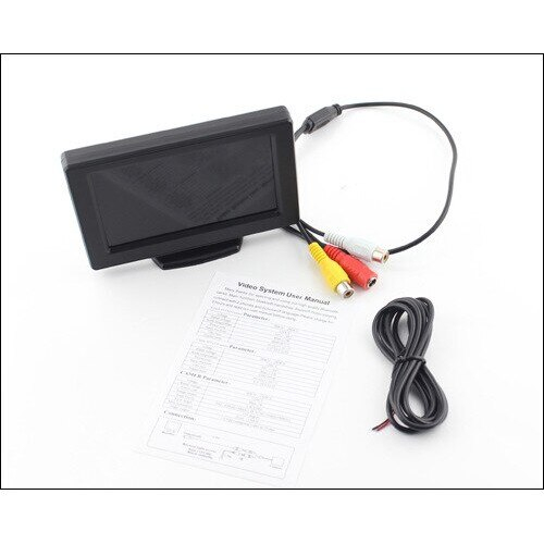 Sistem parcare Wireless cu Display auto Color LCD 4.3" PZ701 si Camera Marsarier PZ112 [3]