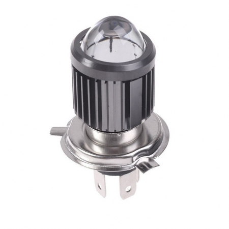Bec LED H4 pentru far moto, Atv, scuter, putere 15W, luminozitate 1200 Lm, 12V H4-15W [1]