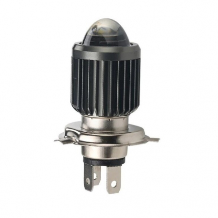 Bec LED H4 pentru far moto, Atv, scuter, putere 15W, luminozitate 1200 Lm, 12V H4-15W [2]