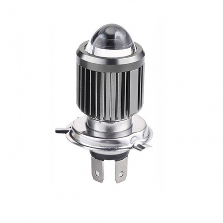 Bec LED H4 pentru far moto, Atv, scuter, putere 15W, luminozitate 1200 Lm, 12V H4-15W [3]