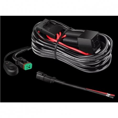 Cablaj cu buton si releu 24V pentru 1 proiector led/led bar pana la 288W - CAB03 [1]