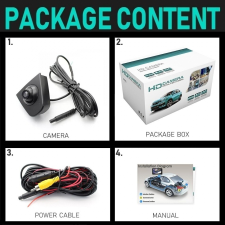 Camera frontala dedicata Honda cu montaj in sigla F106 [1]