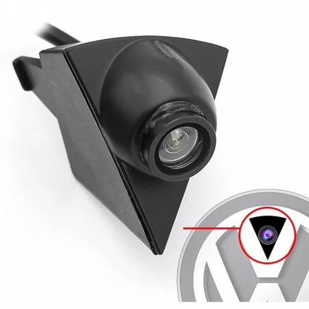Camera frontala dedicata Volkswagen cu montaj in sigla - F109 [4]