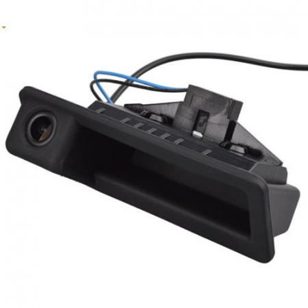 Alarme auto & Senzori de parcare - Camera marsarier BMW E39, E60, E61 E90, E91, E92, E93, E70, E71, E82, E88, E84 pe manerul de portbagaj - LS8003