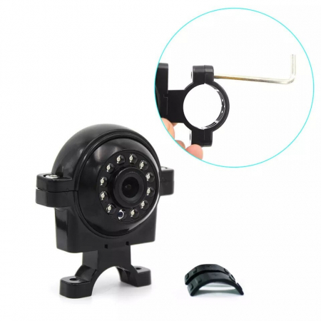 Camera marsarier cu infrarosu 12V - 24V C509 pentru Camioane, Autocare, Bus-uri [2]