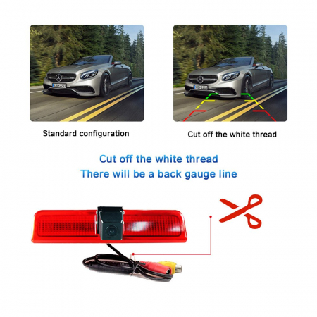 Camera marsarier dedicata pentru Volkswagen Caddy 2003 - 2015 C476 [2]