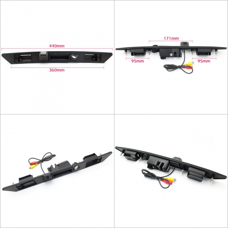 Camera marsarier HD cu starlight night vision dedicata pentru Audi A3, A4, A6, A8, Q7 - FA901 [2]