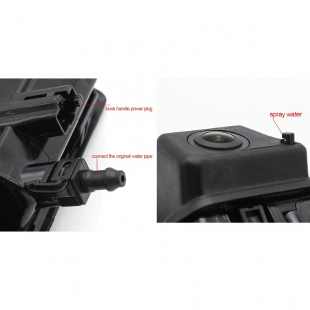 Camera marsarier HD, unghi 170 grade cu StarLight Night Vision pentru Audi Q2 2017+, Q3 2017+, Q5 2017+, A5 2017+ - FA8046 [4]