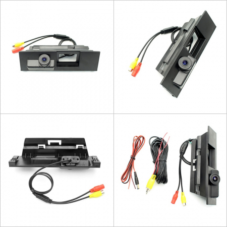 Alarme auto & Senzori de parcare - Camera marsarier HD, unghi 170 grade cu StarLight Night Vision pentru Ford Mondeo MK5 (2014 - 2019) - FA8025