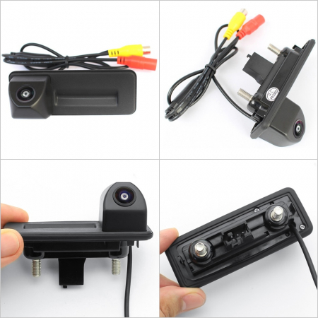 Alarme auto & Senzori de parcare - Camera marsarier HD, unghi 170 grade cu StarLight Night Vision pentru Skoda Rapid, Fabia, Superb, Yeti, Roomster - FA8011 (LS8011)