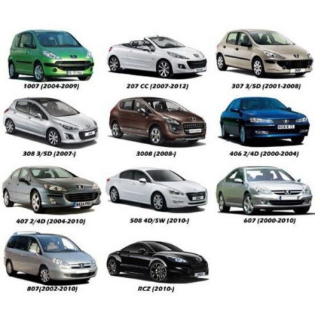 Camera marsarier Peugeot 207, 307, 308, 407, 508, 807 - Premium cu infrarosu [1]