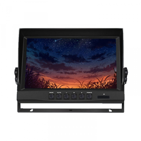 Alarme auto & Senzori de parcare - Display auto pentru camera marsarier LCD 9" 12V - 24V D713 Monitor