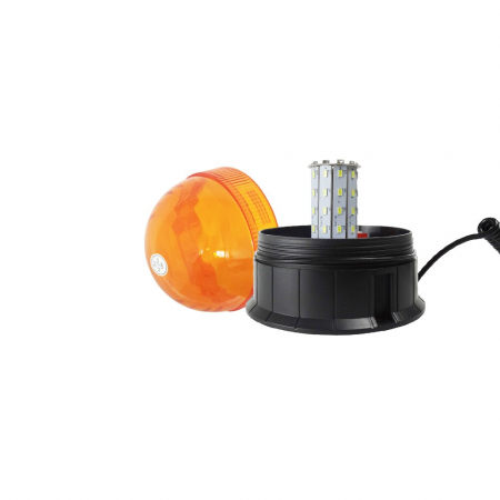 Girofar cu LED cu baza magnetica 12V-24V cu 3 functii WL014(F) [1]