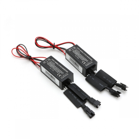 Becuri si sigurante auto - Kit 4 Inele Angel Eyes CCFL BMW E46 Coupe/Cabrio Far Fara Lupa, Fara Facelift - 2x131mm+2x146mm -