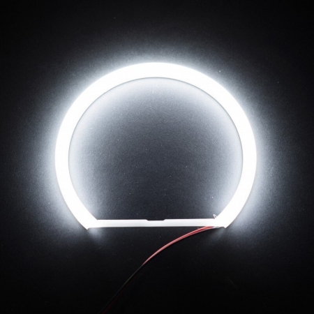 Kit Angel Eyes LED COTTON pentru BMW E46 Coupe/Cabrio Fara Facelift far ZKW fara lupa - 2x131mm + 2x146mm [3]