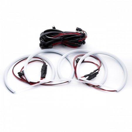 Kit Angel Eyes LED COTTON pentru BMW E46 cu Far BOSCH - 4x146mm [5]