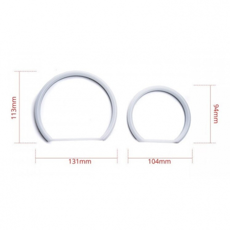 Kit Angel Eyes LED COTTON pentru BMW X3 E83 - 2x106mm si 2x131mm [2]