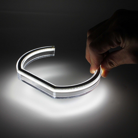 Kit Angel Eyes SMD DTM Cristal cu Semnalizare pentru BMW F30, F36 (BMW Seria 3 2011+; Seria 4 2013+) [3]