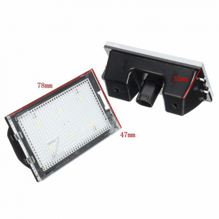 Lampa LED numar compatibil LAND ROVER FREELANDER 1 [1]