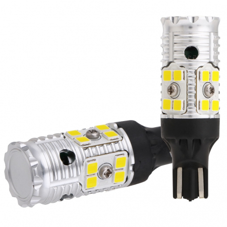 Led auto alb T15 / W16W SUPER CANBUS 16 SMD 3030 12/24V - BTLE5004 [1]