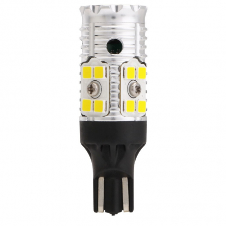 Led auto alb T15 / W16W SUPER CANBUS 16 SMD 3030 12/24V - BTLE5004 [2]