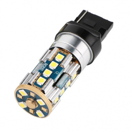 Led Auto ALB T20 7440 Canbus Cu 20 SMD 3030 12-24V Fara Polaritate [3]
