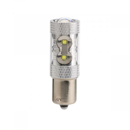Led auto CANBUS 50W P21W BA15S Alb 12-24V cu leduri CREE - BTLE1120C - BA15S-WHITE [2]