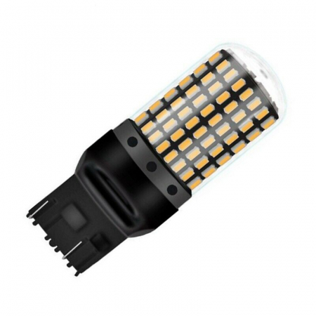 Led auto Canbus Alb T20 7443 W21/5W cu 144 SMD 3014 12V - T20 7443-144SMD-3014 [1]