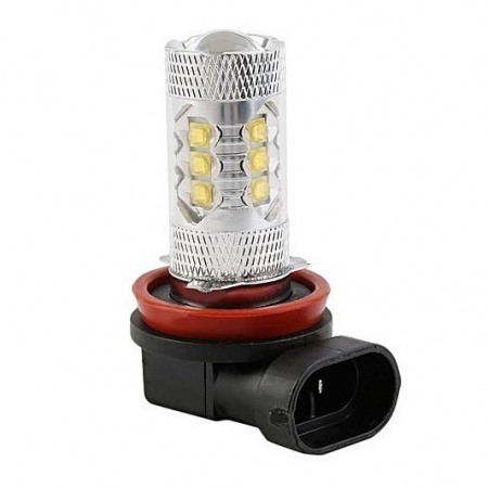 Led auto H8 80W 12-24V leduri CREE [3]