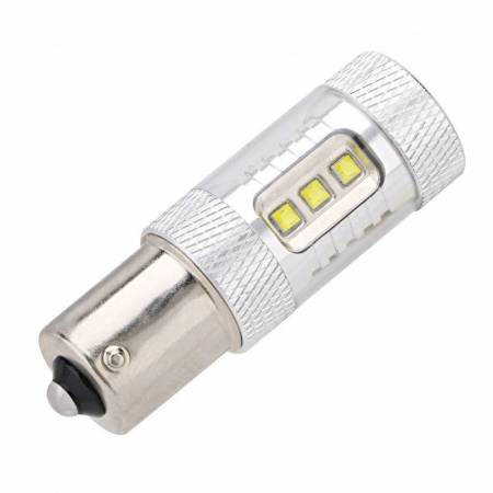 Led auto ROSU 80W BA15S / P21W, 12V-24V Canbus led CREE - BTLE1125C-BA15S-ROSU [3]