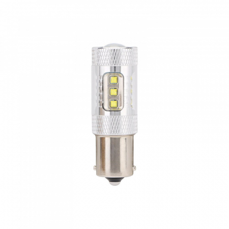 Led auto ROSU 80W BA15S / P21W, 12V-24V Canbus led CREE - BTLE1125C-BA15S-ROSU [1]