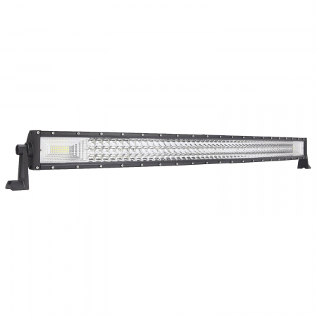 LED Bar Auto 594W, leduri pe 3 randuri, 12V-24V, 41580 Lumeni, 42"/107 cm, Combo Beam 12/60 Grade [5]