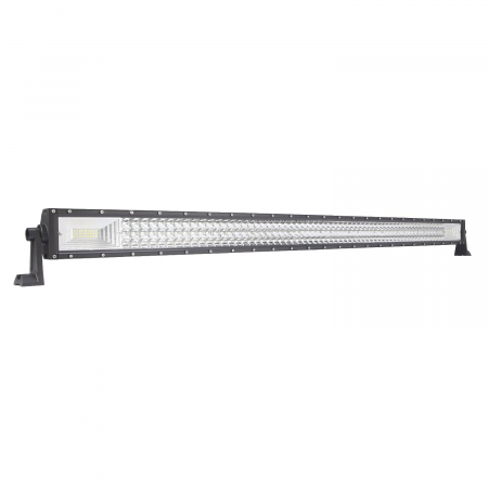 LED Bar Auto 702W, leduri pe 3 randuri, 12V-24V, 49140 Lumeni, 50"/127 cm, Combo Beam 12/60 Grade [5]