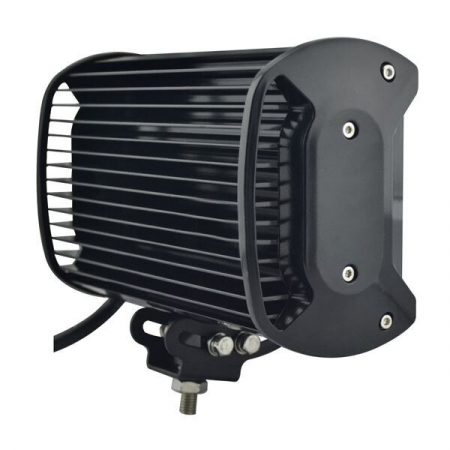 LED Bar Auto cu 2 faze (faza scurta/faza lunga) 108W/12V-24V, 9180 Lumeni, lungime 23,5 cm, Leduri CREE + Cablaj cu Releu si Buton On/Off [2]