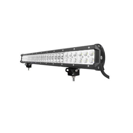 LED Bar Auto Offroad 180W/12V-24V, 15300 Lumeni, 28"/72 cm, Combo Beam 12/60 Grade + Cablaj cu Releu si Buton on/off [3]