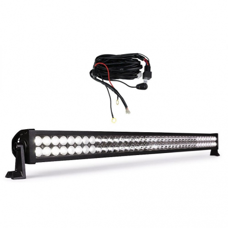 LED Bar auto offroad 240W/12V-24V, 17.600 lumeni, 41,5"/106 cm, combo beam 12/60° + Cablaj cu Releu si Buton on/off [4]