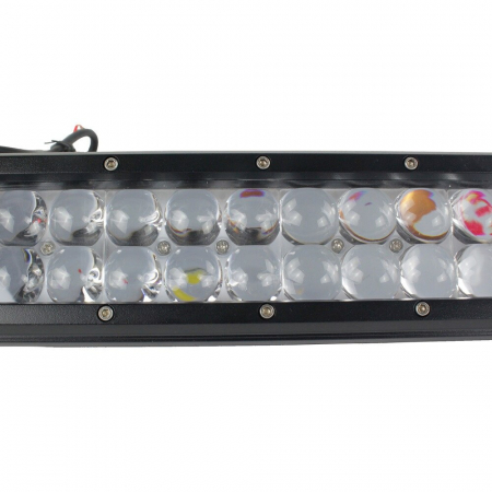 LED Bar Auto Offroad 4D 126W/12V-24V, 10710 Lumeni, 20"/51 cm, Combo Beam 12/60 Grade + Cablaj cu Releu si Buton [2]