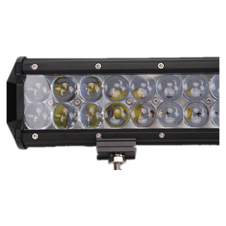 Proiectoare, Lampi & Leduri - LED Bar Auto Offroad 4D 126W/12V-24V, 10710 Lumeni, 20"/51 cm, Combo Beam 12/60 Grade + Cablaj cu Releu si Buton