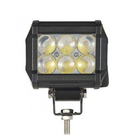 LED Bar Auto Offroad 4D 18W/12V-24V, 1530 Lumeni, 4"/10 cm, Spot Beam 12 Grade [2]