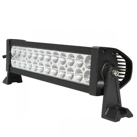 LED Bar auto offroad 72W/12V-24V, 5280 lumeni, 13,5"/35 cm, combo beam 12/60° + Cablaj cu Releu si Buton [1]