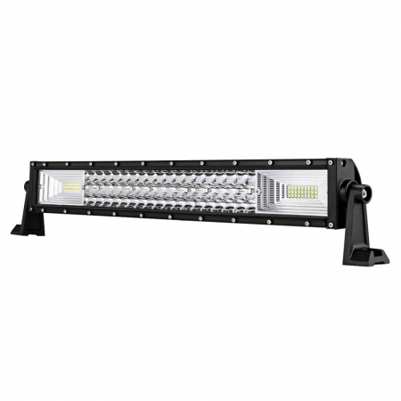 LED Bar Offroad 324W, leduri pe 3 randuri, 12V-24V, 22680 Lumeni, 21,5"/54,6 cm, Combo Beam 12/60 Grade [5]