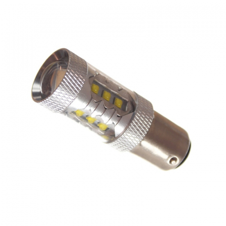 Led Barca, Vapor, Yacht Rosu 80W BA15D, 1142 NAVAL 12V-24V Canbus led CREE - BTLE1125C-BA15D-Rosu [3]