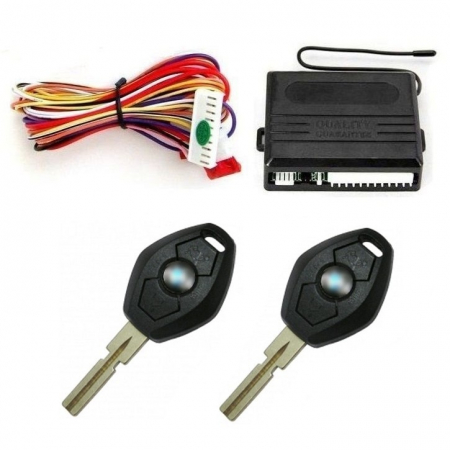 Alarme auto & Senzori de parcare - Modul inchidere centralizata cu 2 telecomenzi cu functie ridicare geamuri si deschidere portbagaj K103