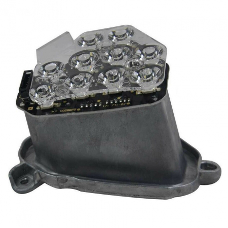 Modul LED semnalizare dreapta fata compatibil pentru far BMW Seria 5 F10, F11 fara facelift (2009-2013) - 63117271902, 7271902 [4]