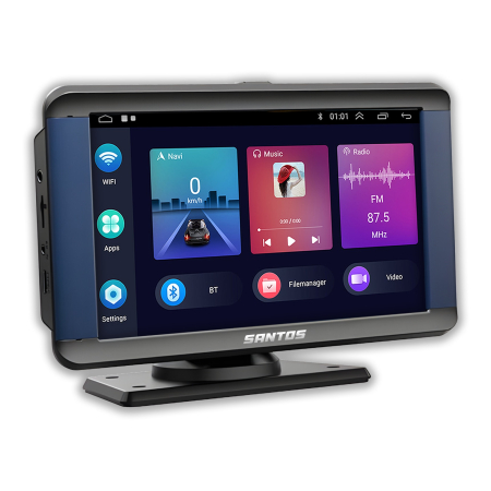 Camere DVR Trafic - Navigatie Auto Universala Multimedia 7” cu Wireless Apple CarPlay, Android Auto, DVR Integrat, Bluetooth, FM Transmitter