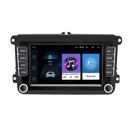 Navigatie GPS Android VW Golf 5 6 Passat B6 B7 CC Tiguan Touaran Jetta Eos Polo Amarok , 7 inch , Internet , 4G , Aplicatii , Waze , Wi Fi , Usb , Bluetooth , Mirrorlink [5]